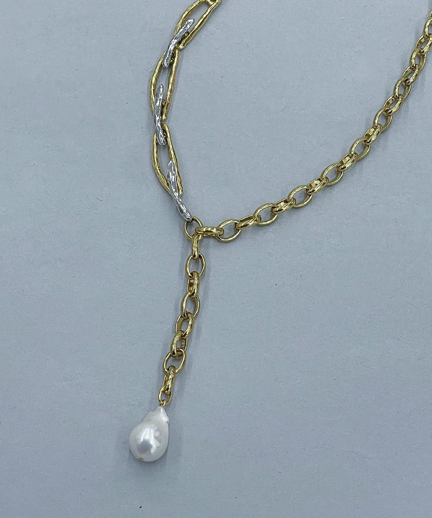 ＜ADER .bijoux＞BATEAUX baroque pearl raliet